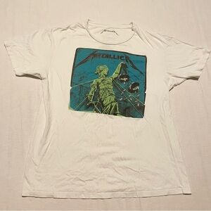 Metallica And Justice For All Men’s Tshirt Size XL